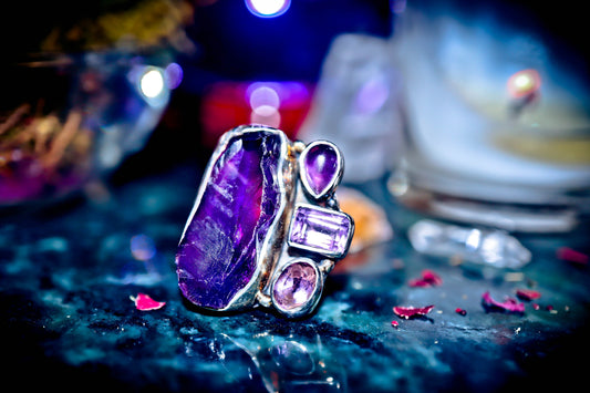 Haunted Sumerian Goddess Abundance Wealth Witchcraft Spell Ring