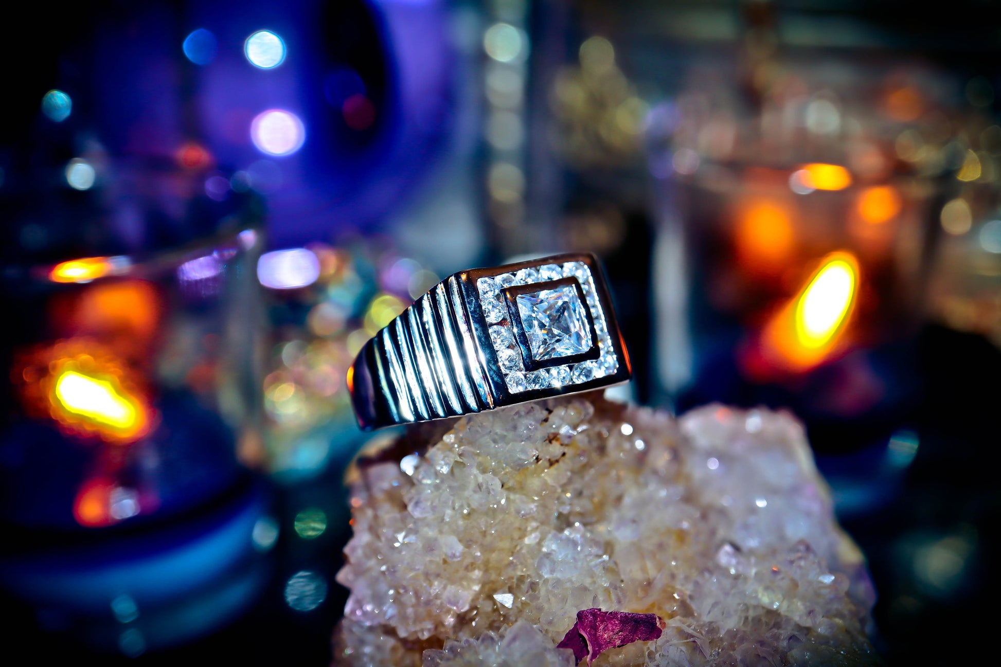 Boost IQ Wisdom Wealth Spell Alchemist Genie Warlock Ring