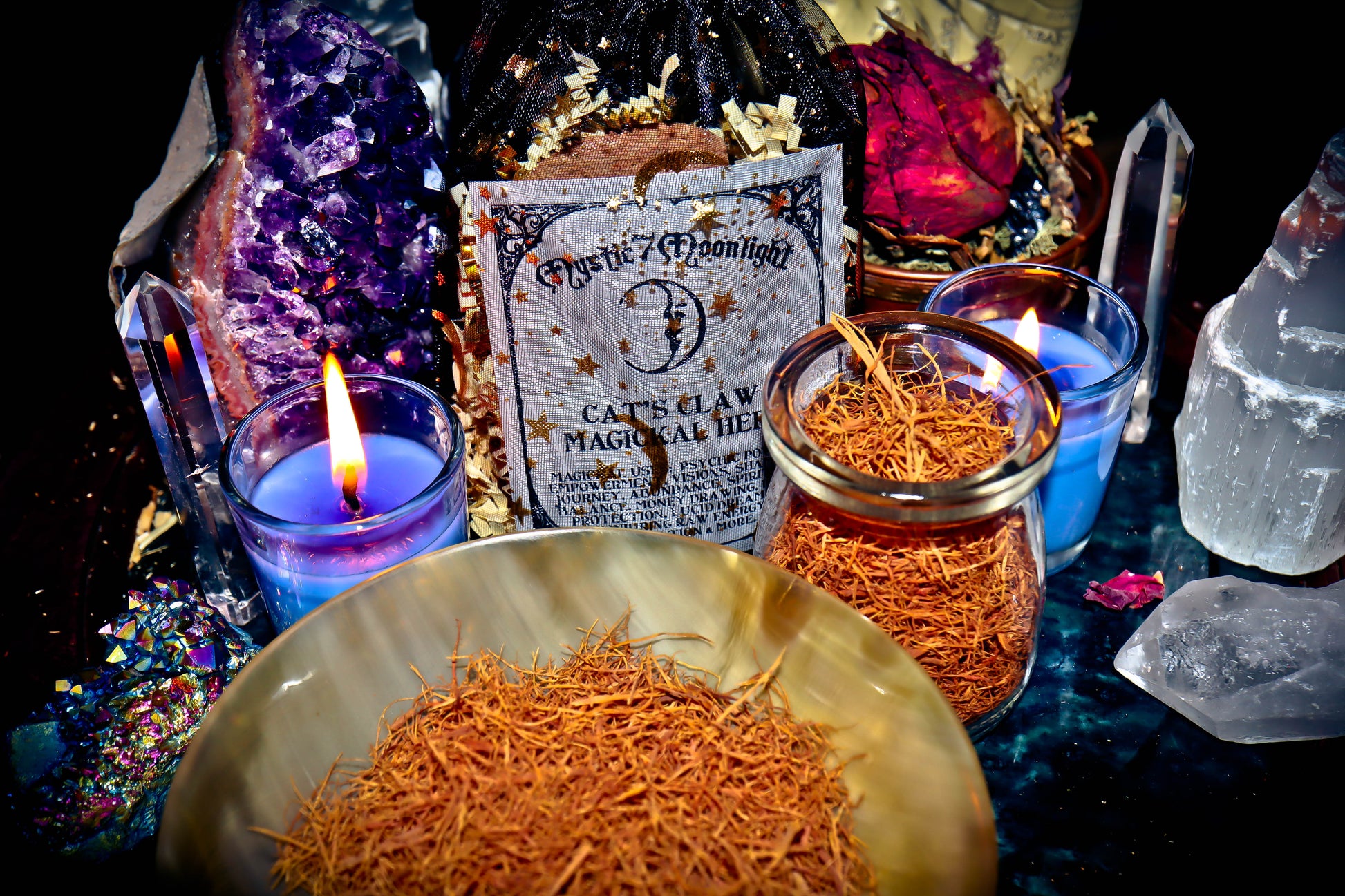 Cats Claw Bark Magickal Spellcast Spirit Offering Amplify Wishes
