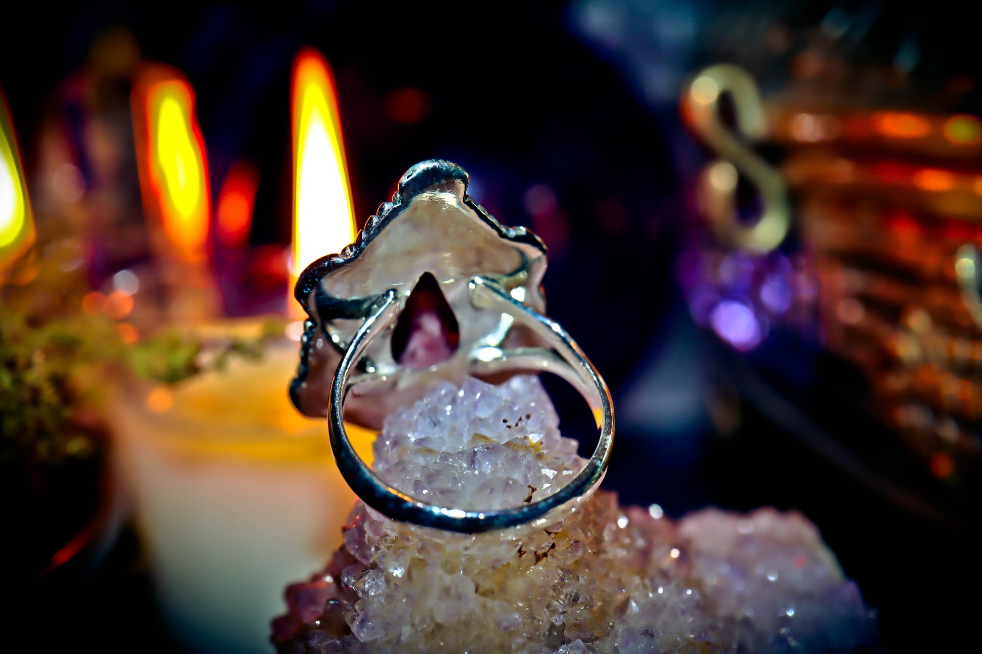Haunted Ring Evil Eye Protection Spell Witchcraft Talisman! Banish Curses and Hexes!