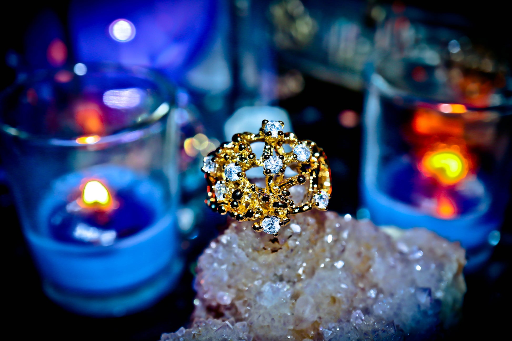 Haunted Luck of the Faeries! Wealth, Good Luck and Abundance! Witchcraft Spell Genie Ring!