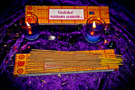 GOLOKA INCENSE NAG CHAMPA AGARBATHI STICKS