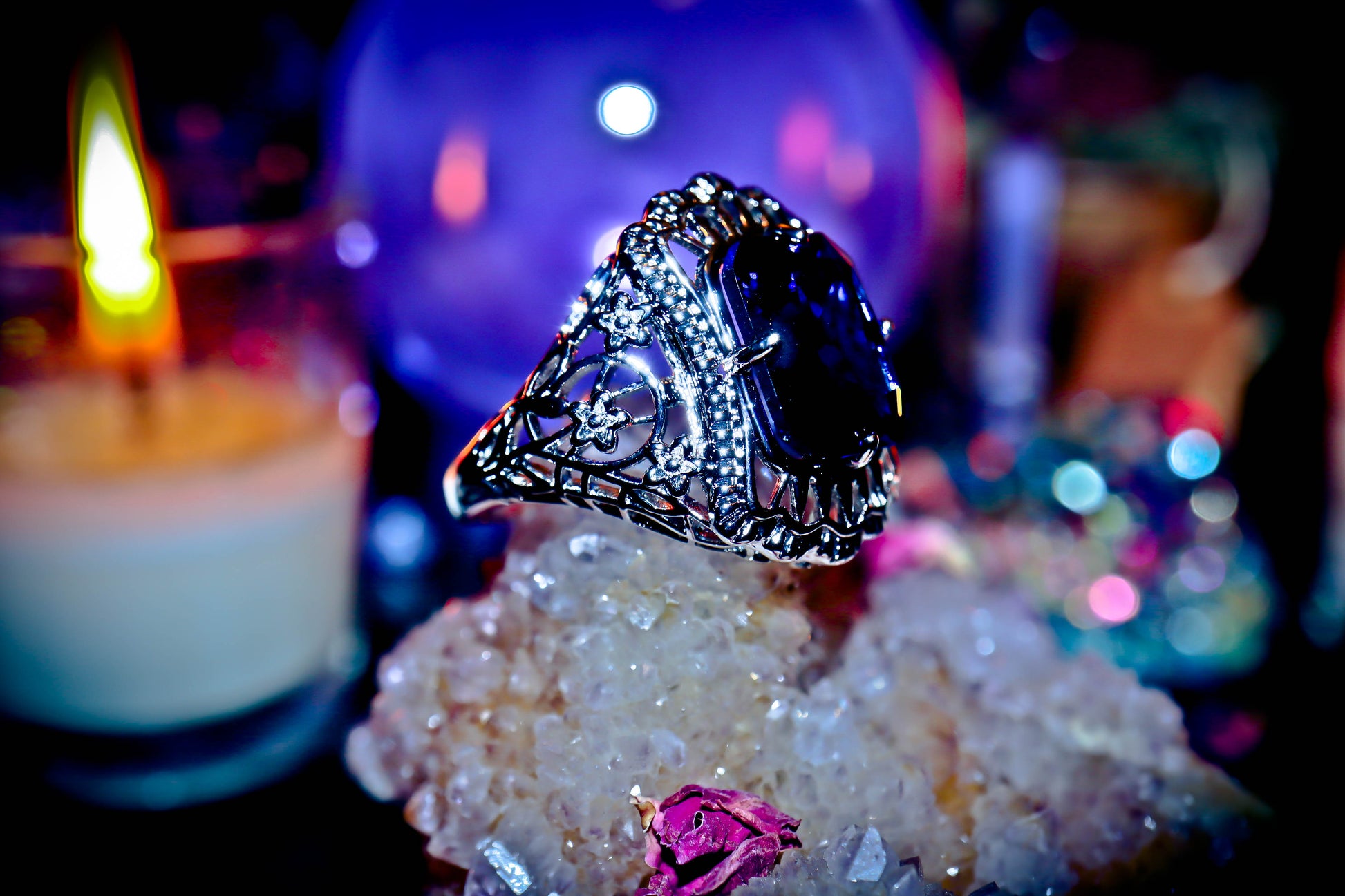Haunted Celebrity Luxury and Riches Witchcraft Spell Magick Ring!