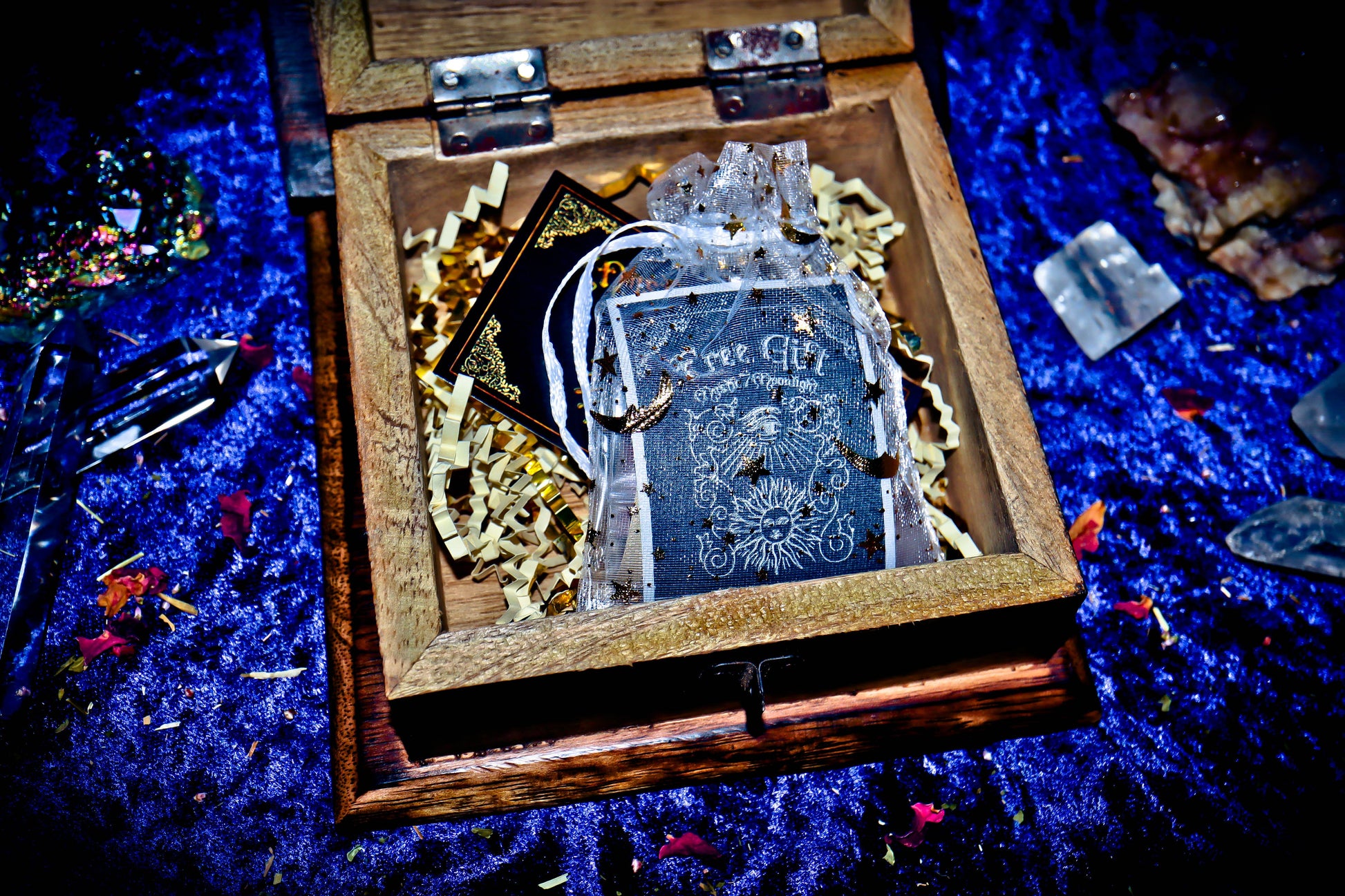 Hamsa Djinn Spell Box Magic Charging Treasure Chest Portal of Wishes!