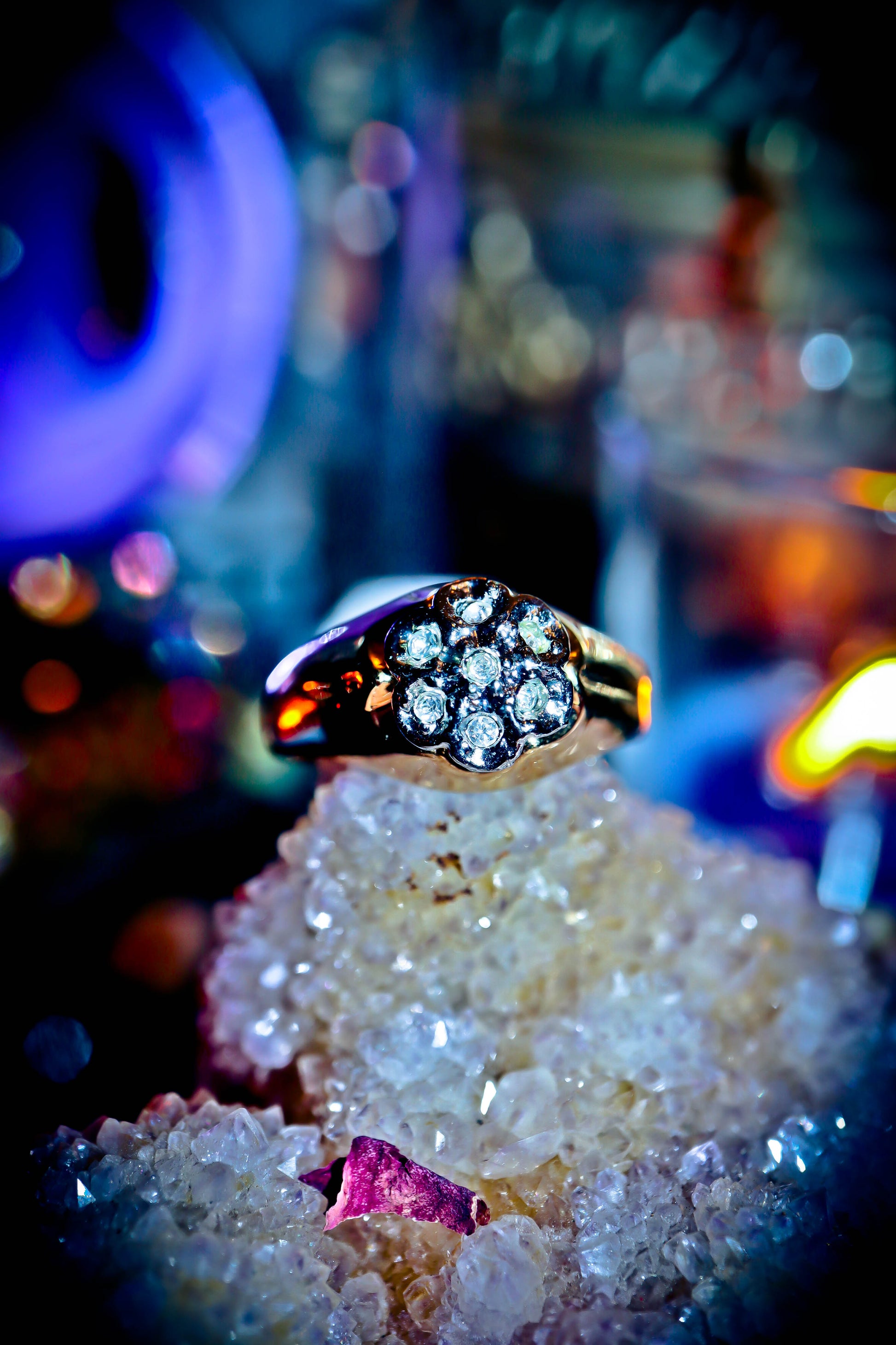 Haunted Golden Lemurian Spell Ring Talisman of Youth