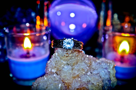Haunted MAGIC WISHING WELL Genie Spell Ring ~ Law of Attraction Witchcraft Talisman! White Light Magick!