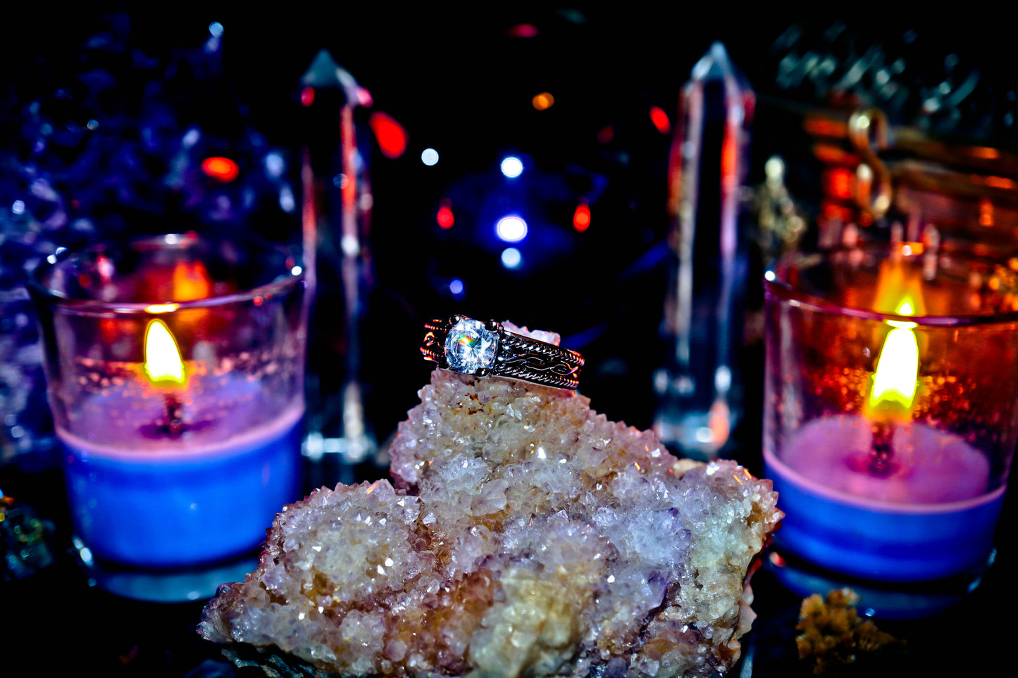 Haunted MAGIC WISHING WELL Genie Spell Ring Voodoo Witchcraft Talisman!