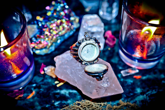 Haunted Master High Frequency Vintage Occult Secret Society Djinn Ring