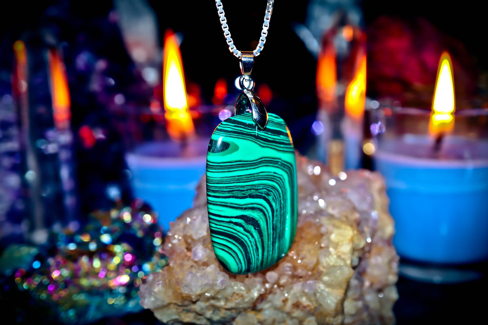 Djinn Amulet! Gain Financial Power and Success! Witchcraft Talisman pendant!