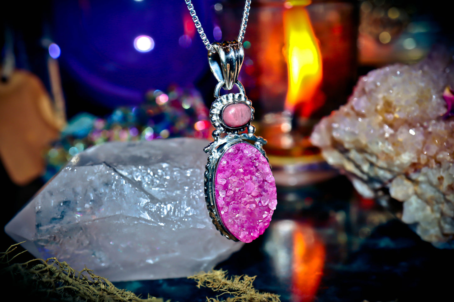 Haunted Voodoo Queen Djinn Genie Amulet Witchcraft Spell Magic Pendant!