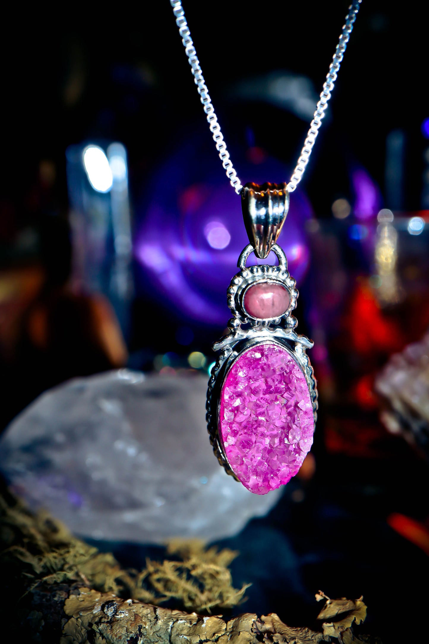 Voodoo Queen Djinn Genie Amulet Witchcraft Spell Pendant!