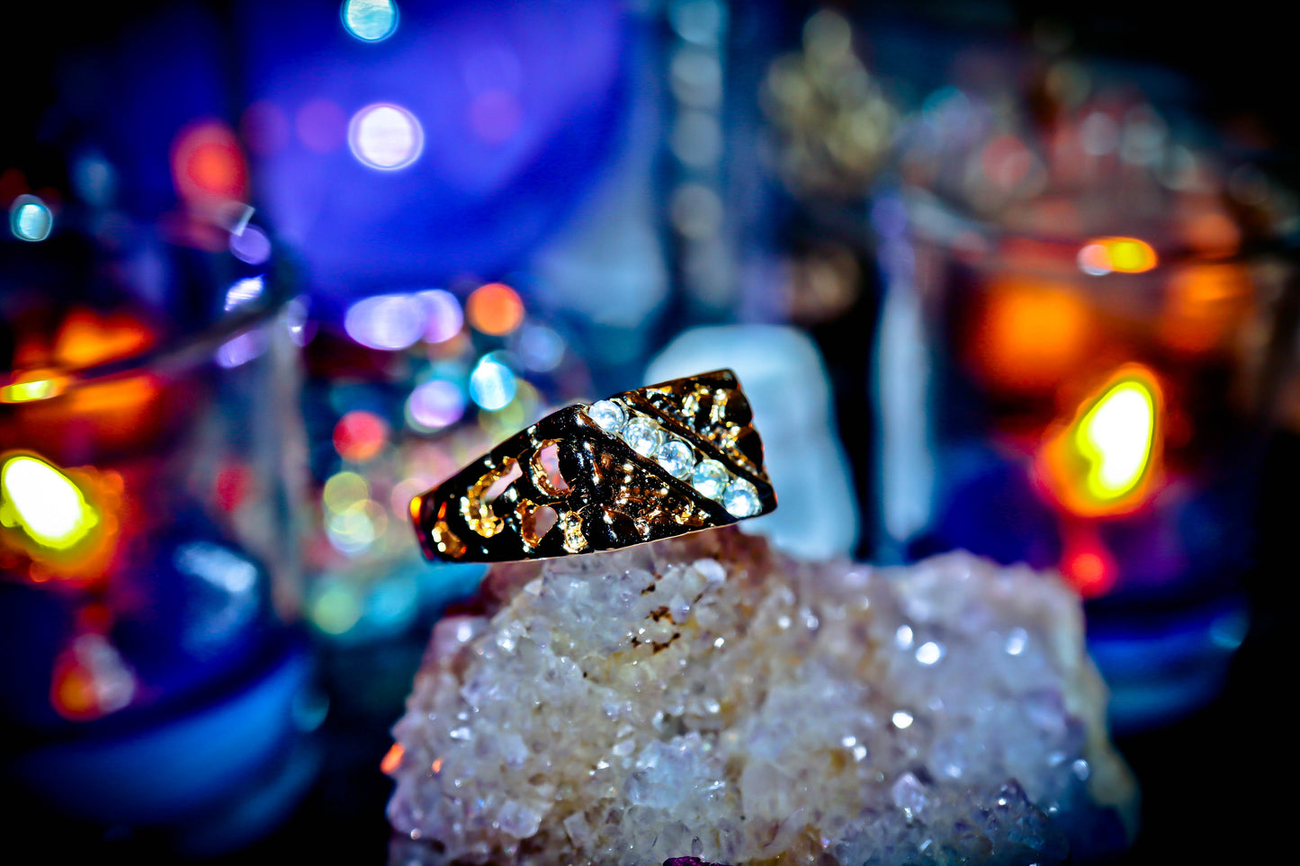 Haunted Wealth Attraction Spell Ring Djinn Spirits Witchcraft Occult Magic
