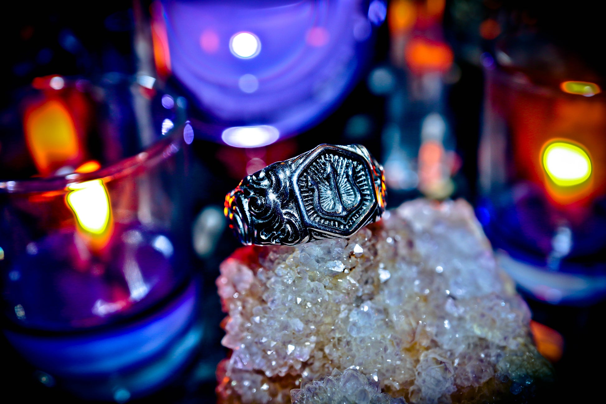 Haunted Zeus Wealth Djinn Money Spell Magick Witchcraft Occult Spirits Djinn Genie Silver