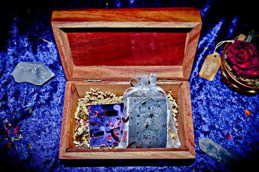 ENCHANTED Goddess Magick Spell Box for Metaphysical Empowerment, AMPLIFY THE POWER of Spells & Gain Wishes!