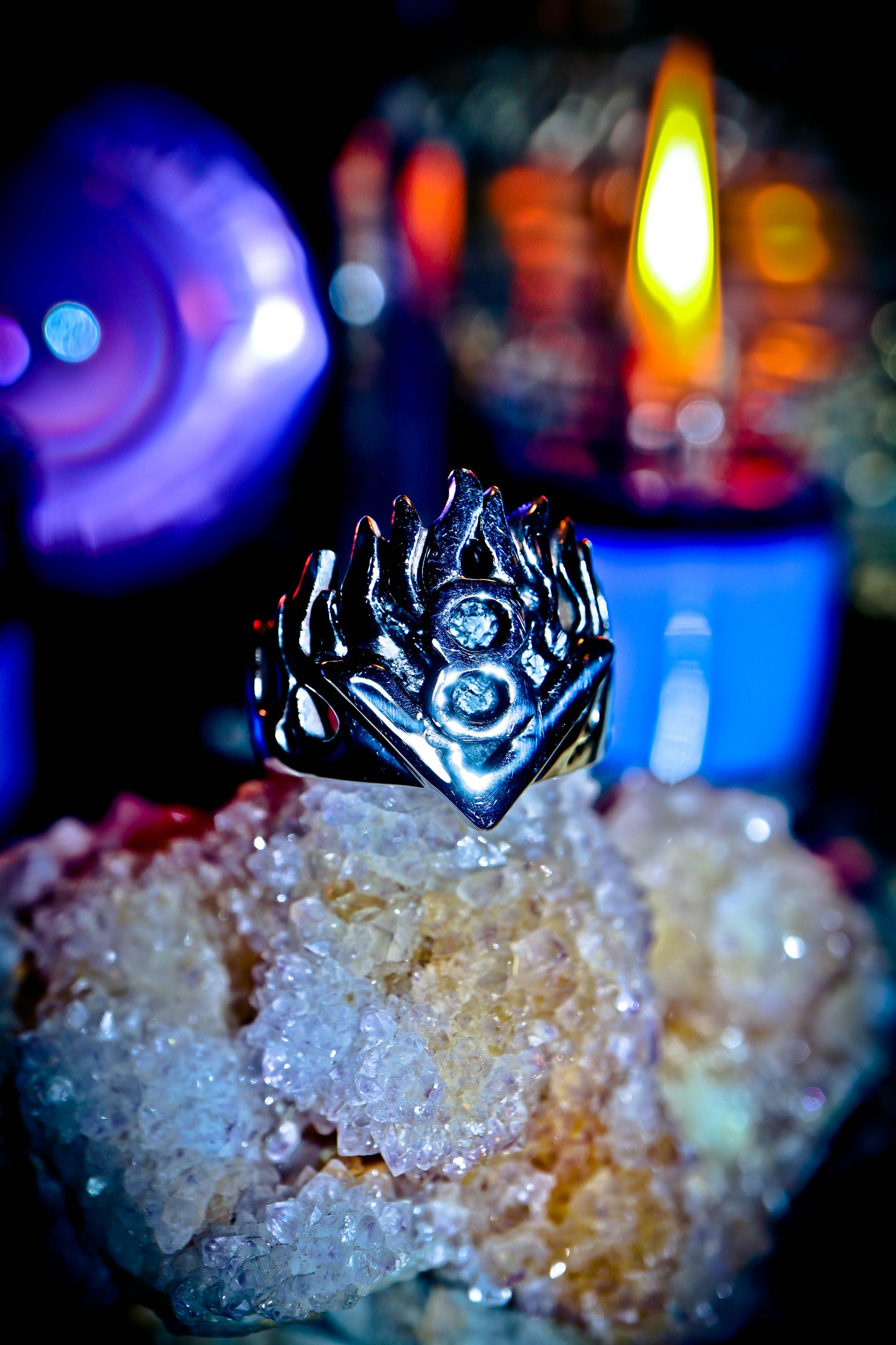 Power of 8 INFINITE WEALTH Witch Spell Ring Haunted magic rituals money luck love