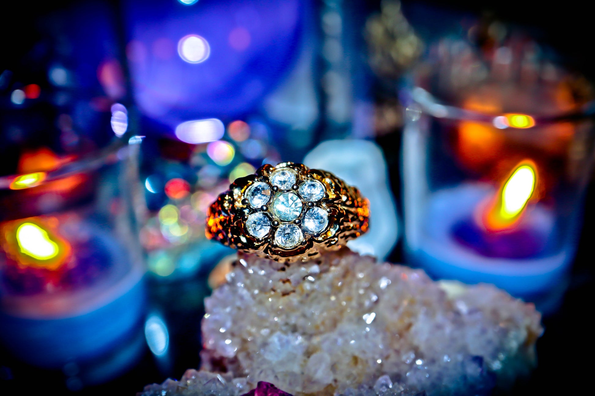 Spiritual Awakening Ring Chakra Activation Cleansing Enlightenment