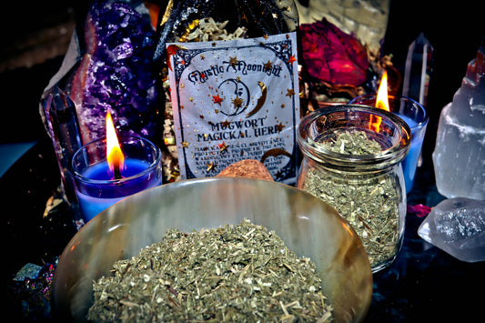 MUGWORT Magickal Herb Apothecary Dried Herb for 3rd Eye Awakening, Clairvoyance, Protection & More!