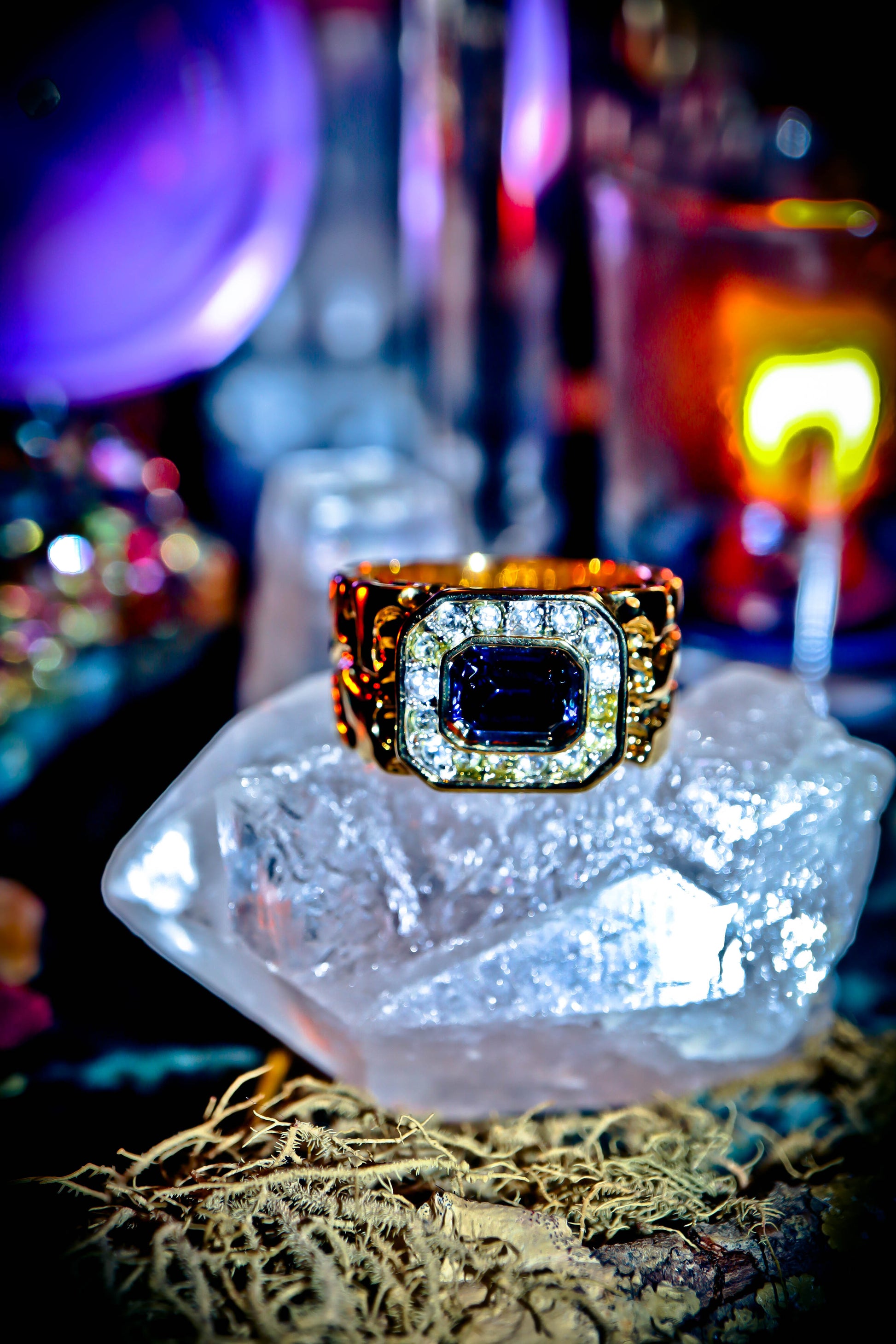 Haunted Merlin Djinn Ring Increase Intellect Boost IQ and Wealth