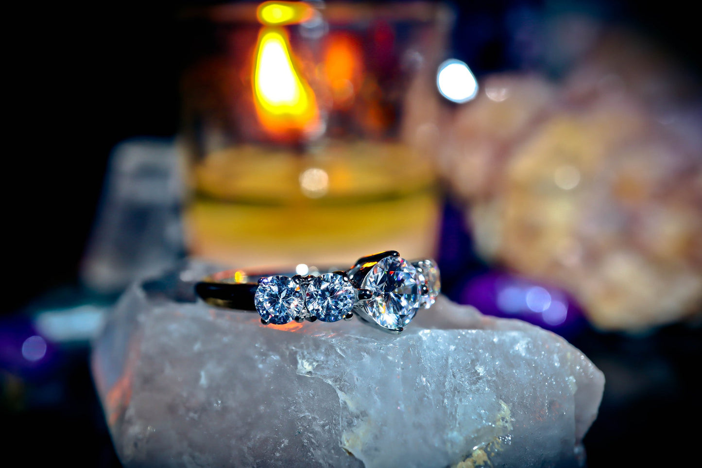 Mystic Moonlight ATTRACT MONEY RICHES Wealth Spell of Luck, Power, Success, and Material Abundance Ring
