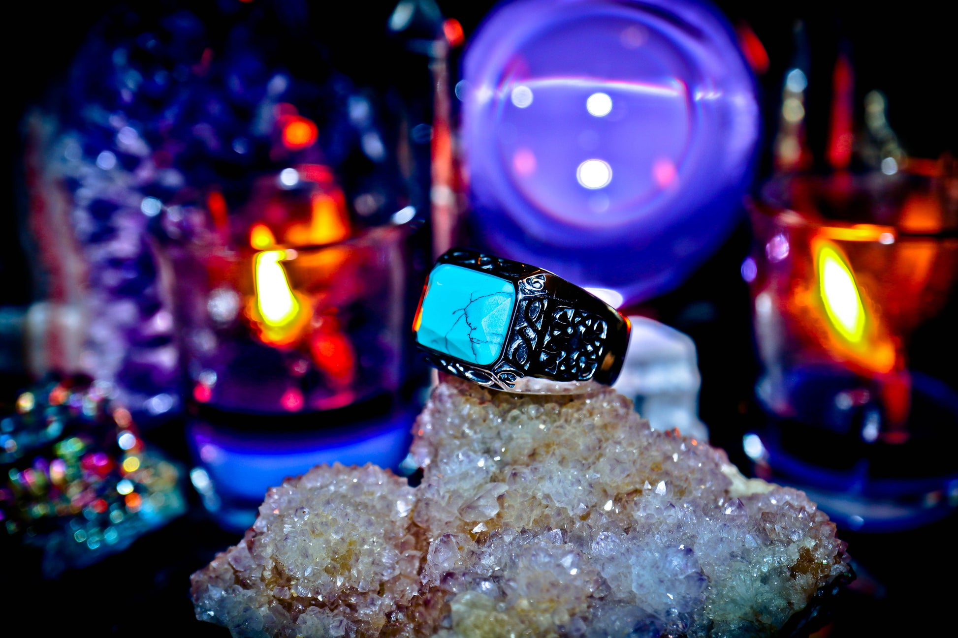 Witchcraft Jewelry Vision Quest Haunted Djinn Genie Ring