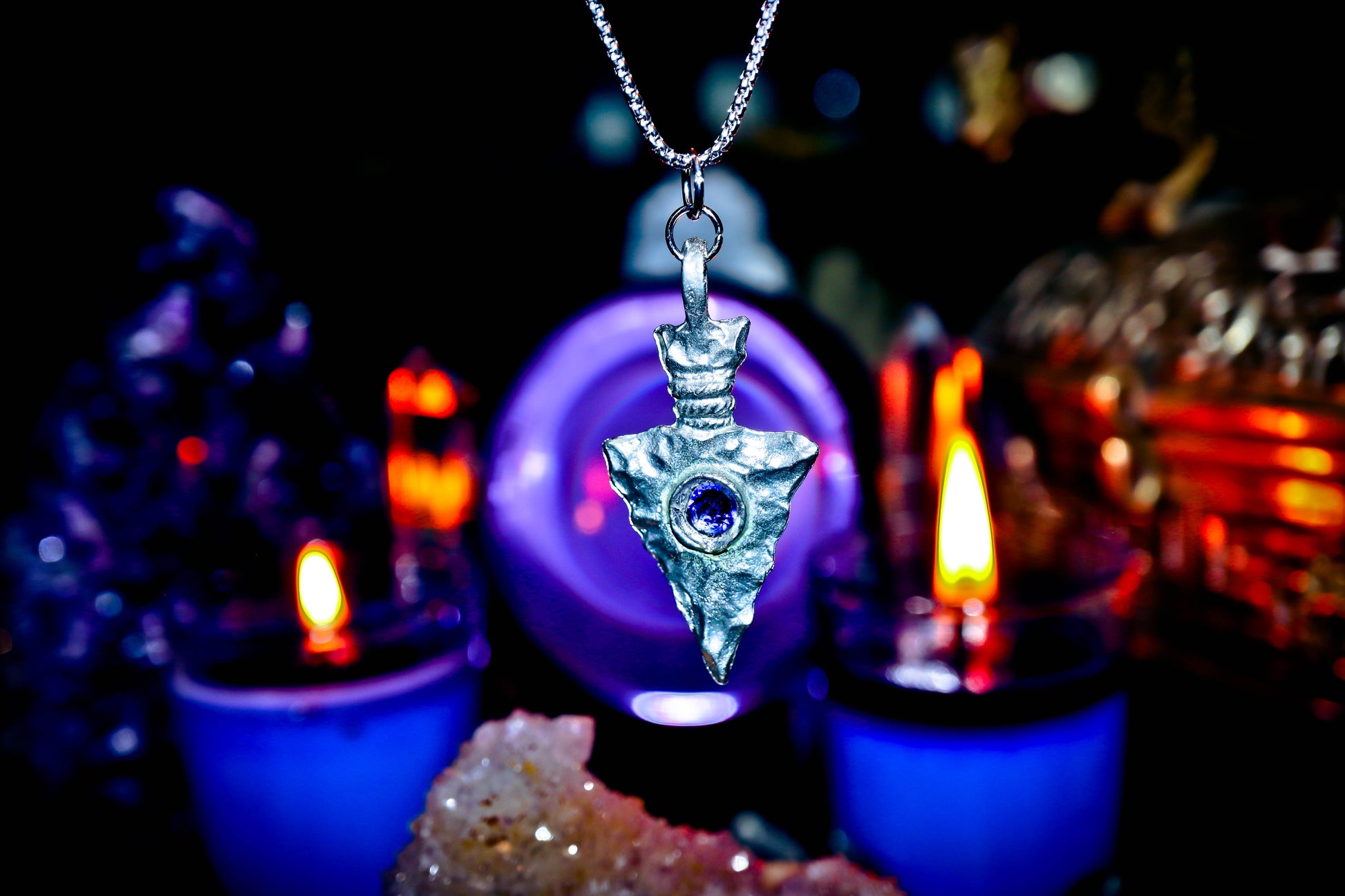 Haunted Arrow Head Talisman of Protection, Courage, Bravery Native American Shaman Spell Talisman Pendant real magic