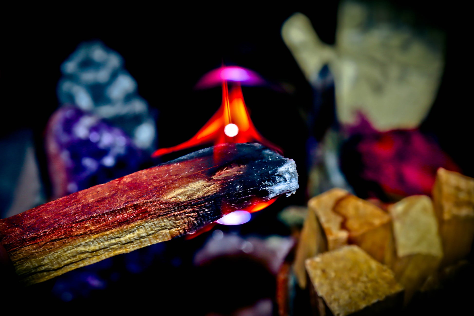 PALO SANTO SMUDGE WANDS Spells for Spiritual Cleansing, Banish Negative Energy!