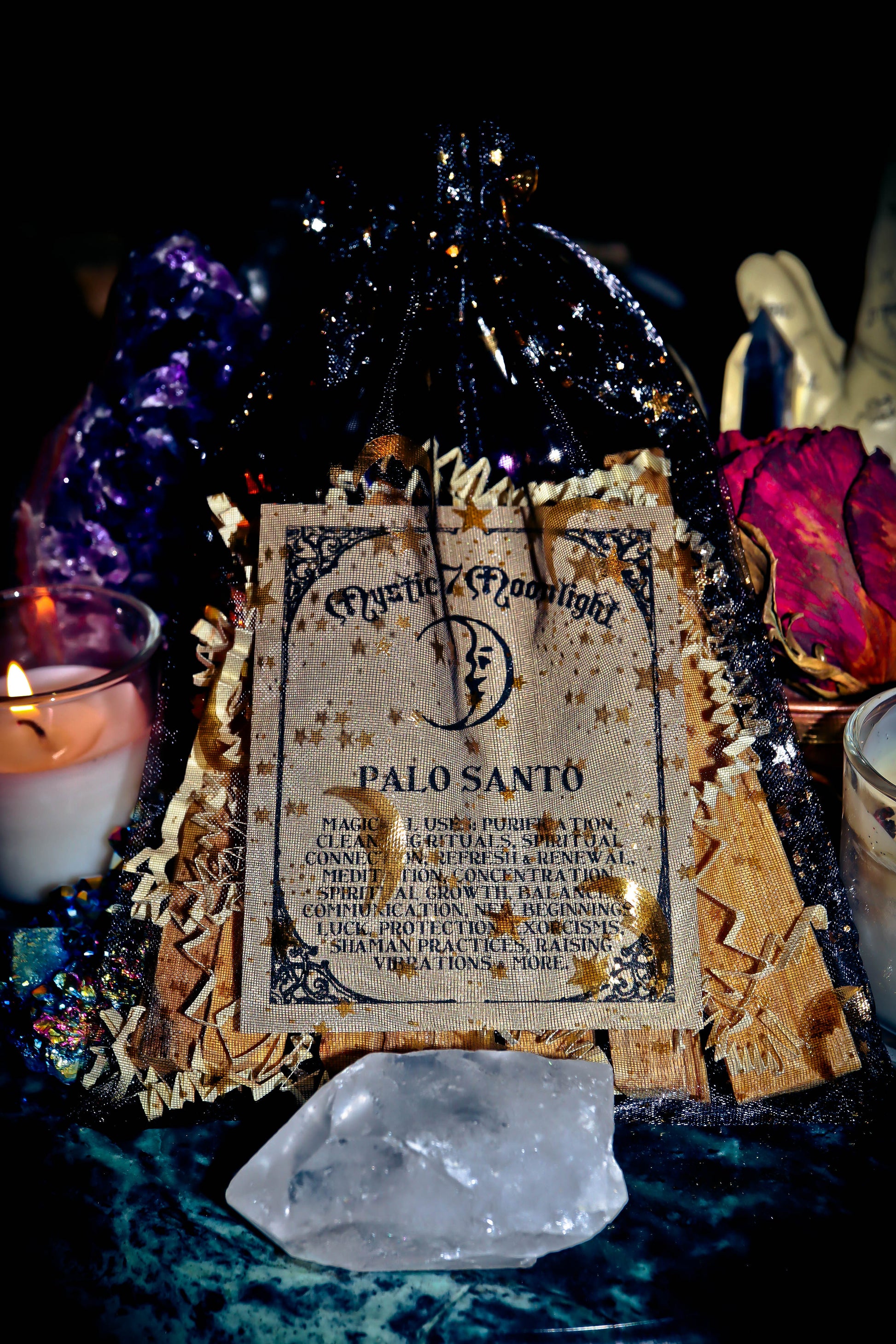 Witchcraft PALO SANTO SMUDGE WANDS Spells for Spiritual Cleansing, Banish Negative Energy!