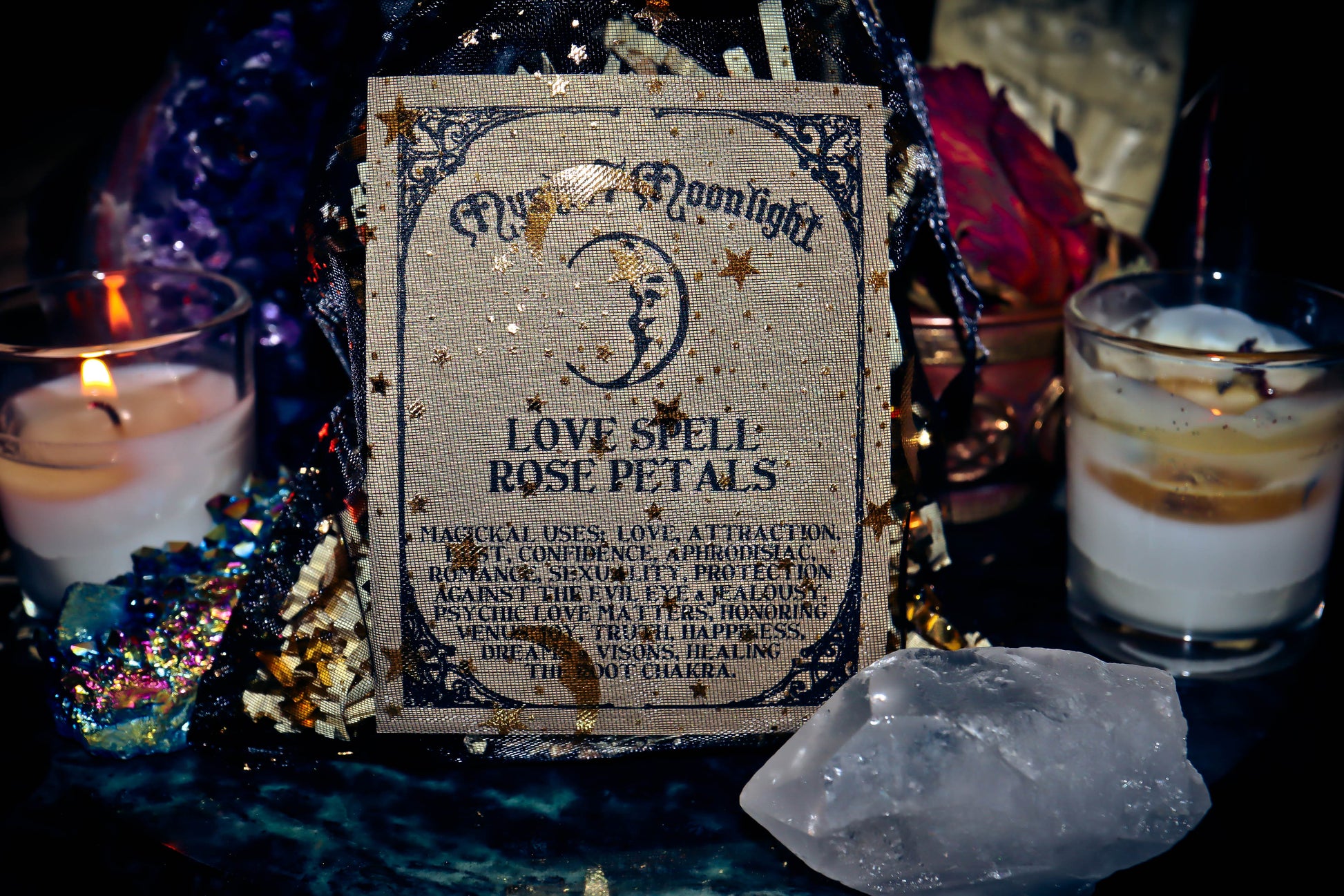 Love Spell Rose Petal Ritual Magical Spellcast Magick Wiccan Pagan