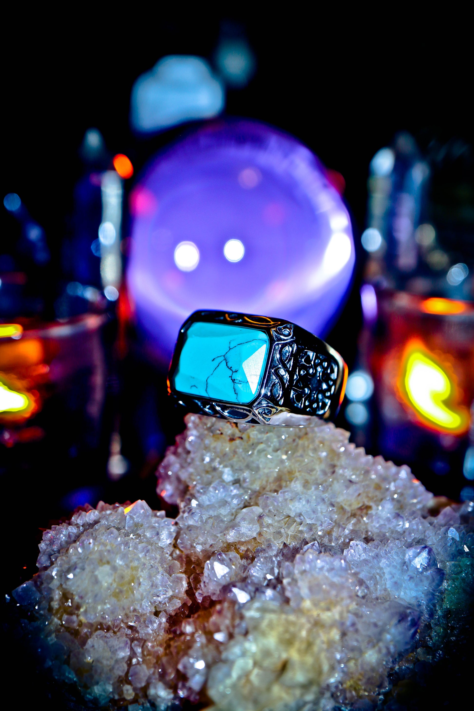 Native Shaman Vision Quest Haunted Djinn Genie Ring