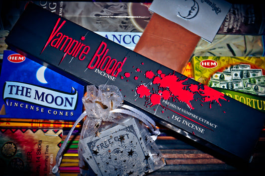 Witchcraft Incense Bundle! Vampire Blood Incense Occult Magick! Magick Spells Djinn Spirits!
