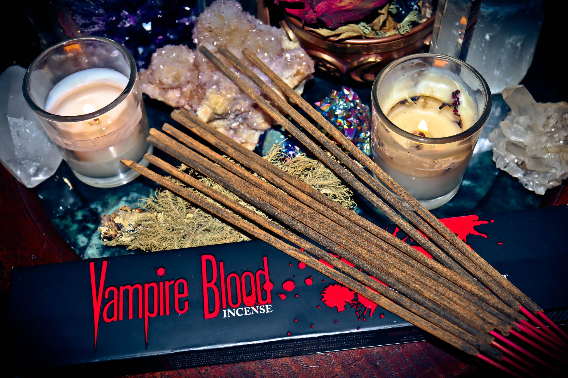 Witchcraft Incense Bundle! Vampire Blood Ritual sticks! Djinn Voodoo Occult Magick!