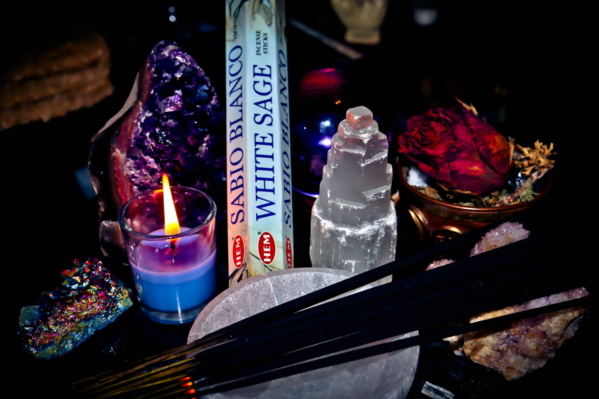Witchcraft Incense Bundle! White Sage Ritual Incense Witch Spell!