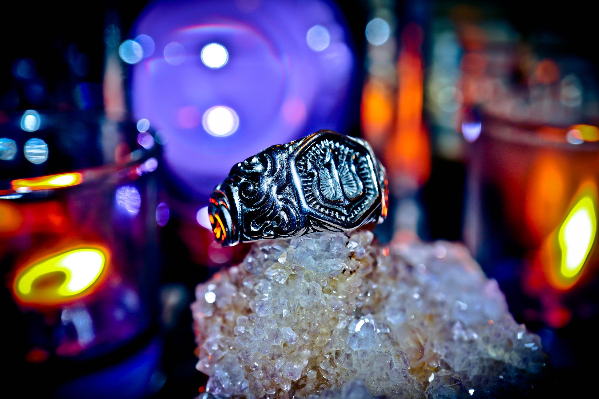 Haunted ZEUS Godlike Powers Genie Djinn Ring of Blessings and Wishes Witch Magick Jewelry Occult
