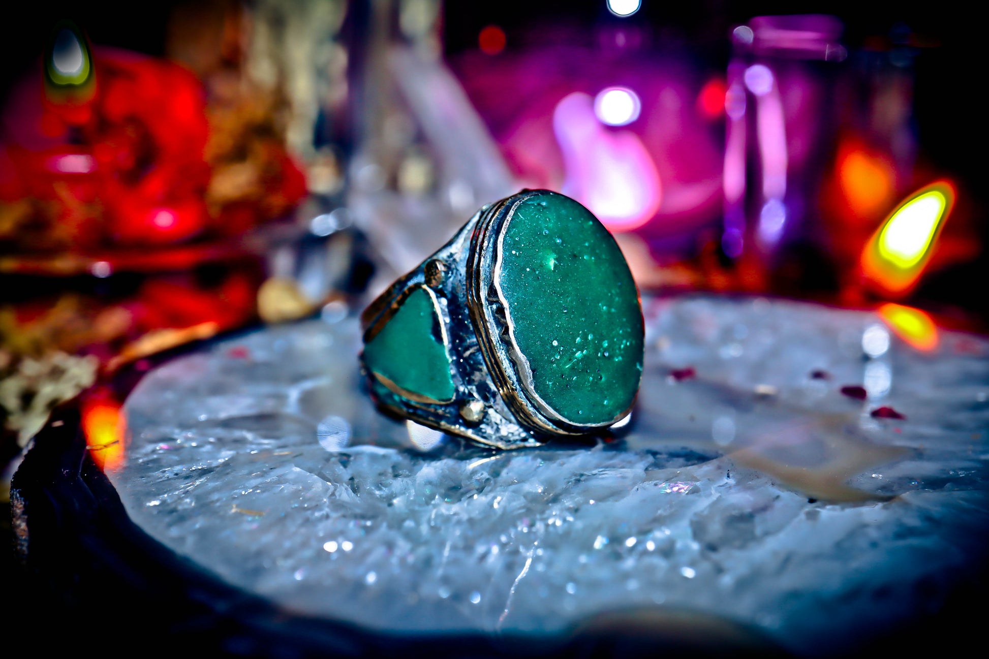 ANUNNAKI Alien UFO Wealth Djinn Genie Haunted Ring!