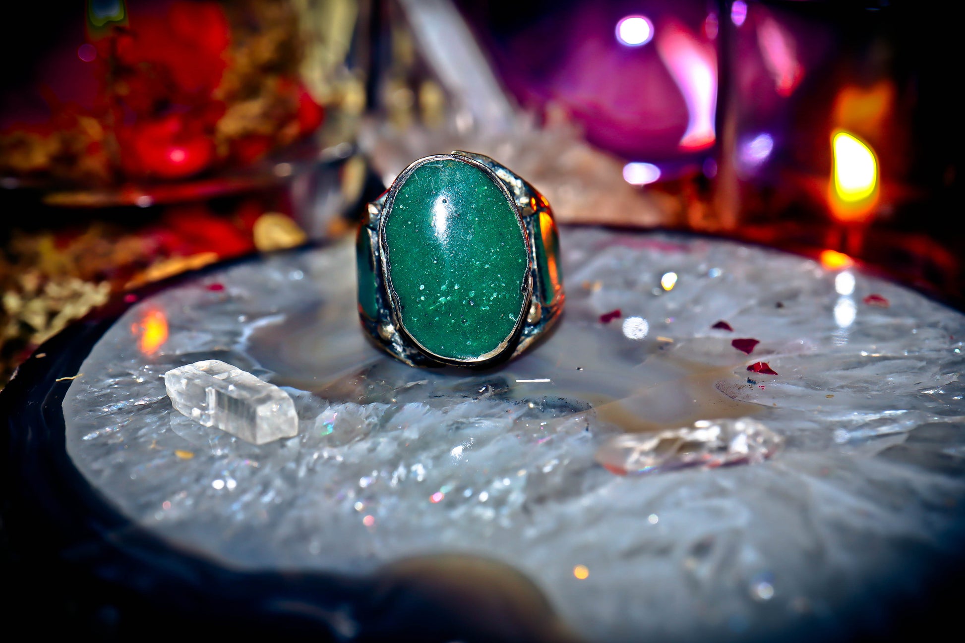 ANUNNAKI Alien UFO Wealth Djinn Genie Haunted Witchcraft Spell Ring