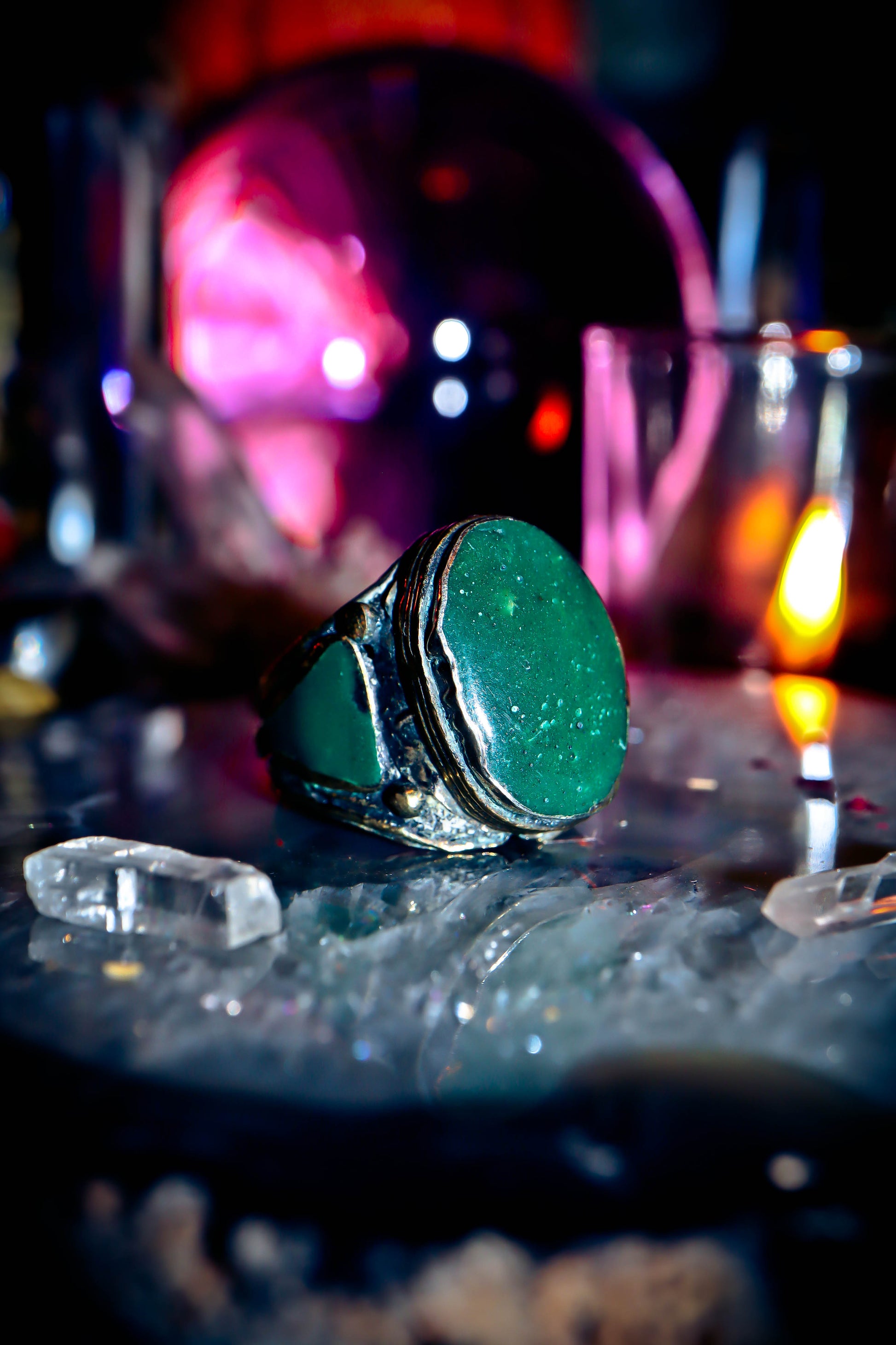 ANUNNAKI Alien UFO Wealth Djinn Ring