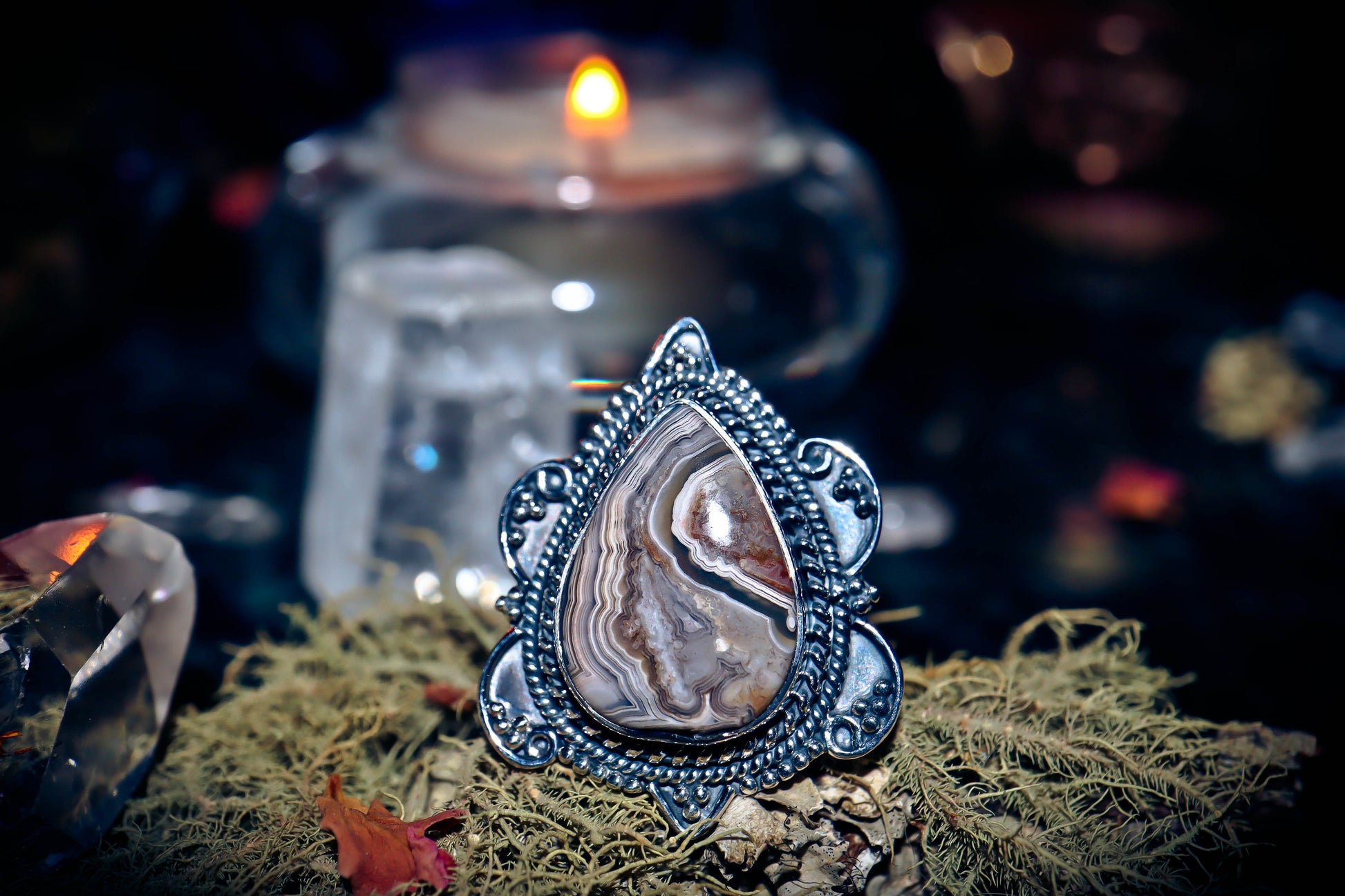 Alchemy Wealth Haunted Djinn Goddess of Wishes Money Genie Ring
