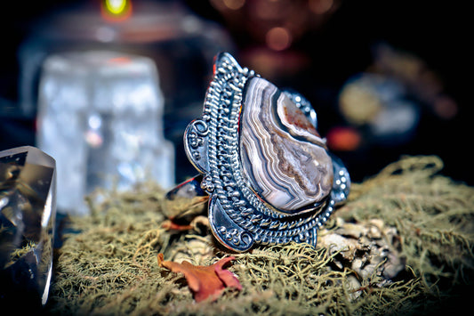Alchemy Wealth Haunted Djinn Goddess of Wishes and Abundance Ring
