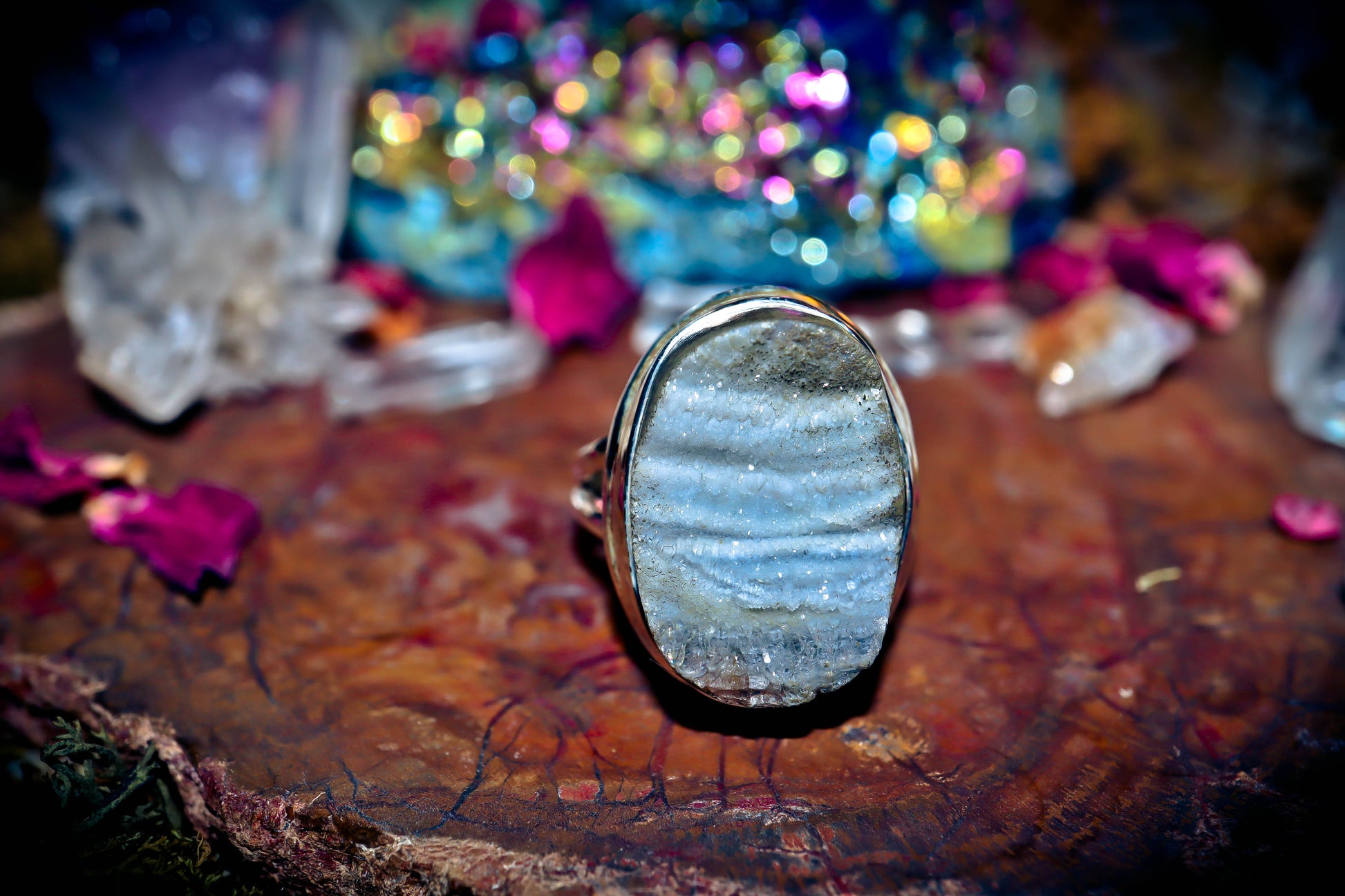 Dragon Sanctuary Witchcraft Talisman Magic Druid Witchcraft Spell Ring!