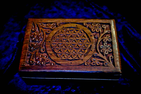 MERLIN ALCHEMY BOX! Haunted Magic Charging Chest Portal of Wishes MAGNIFY The Power of Any Metaphysical Item x10! Gain Wishes & Boost Power! 4x6 Inches