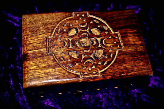 ** VOODOO ** CHARGING BOX Chest Portal of Blessings Wealth & POWER! *** Amplify The Power of Any Metaphysical Item x10! Gain Wealth & Wishes! Haunted Wiccan Pagan Occult Box! **RARE** Secret Society Rituals ** 4x6 Inches