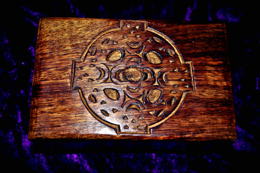 ** VOODOO ** CHARGING BOX Chest Portal of Blessings Wealth & POWER! *** Amplify The Power of Any Metaphysical Item x10! Gain Wealth & Wishes! Haunted Wiccan Pagan Occult Box! **RARE** Secret Society Rituals ** 4x6 Inches