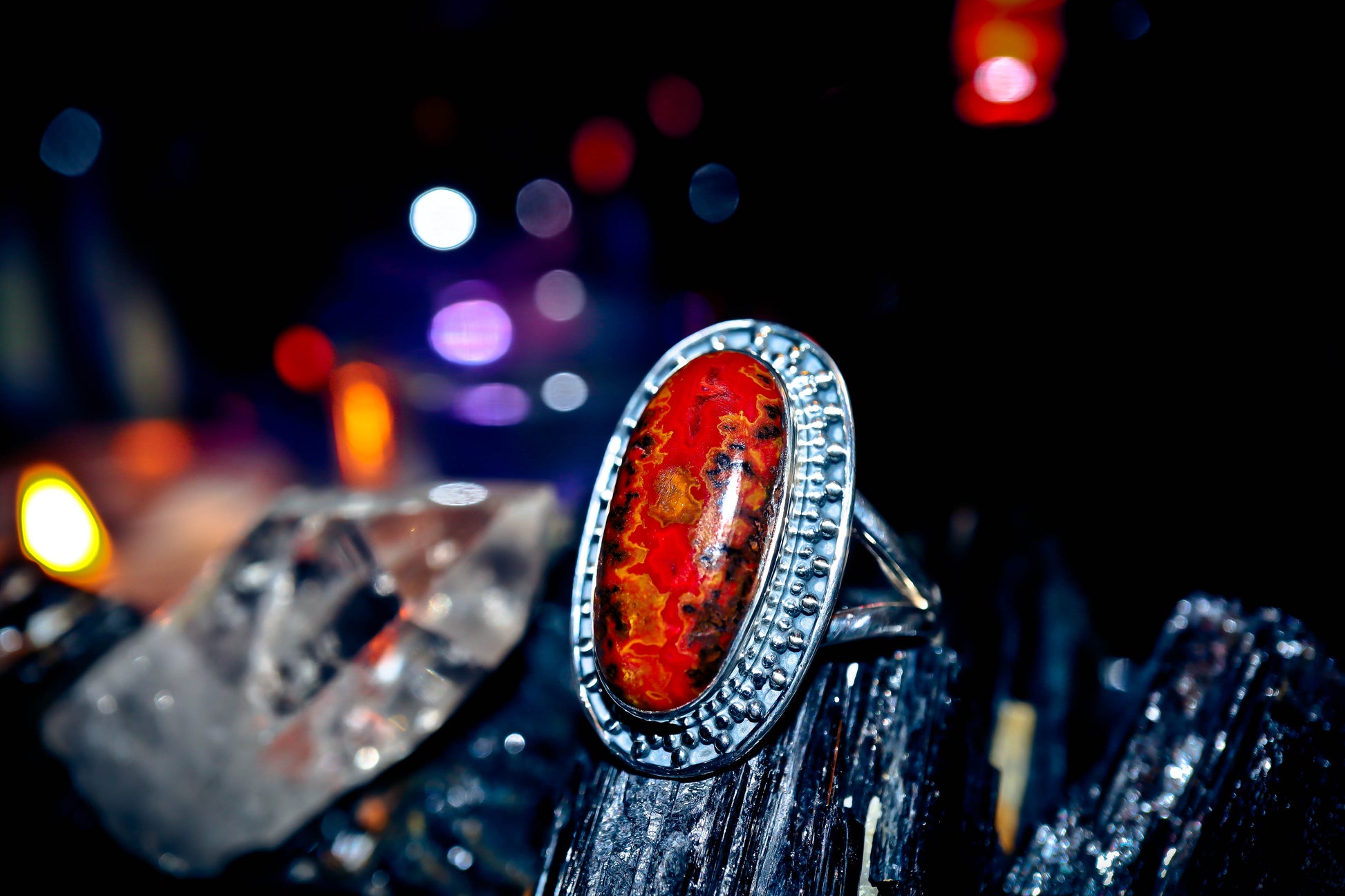 Haunted Master Warlock Genie Wishes Wealth Spell Ring