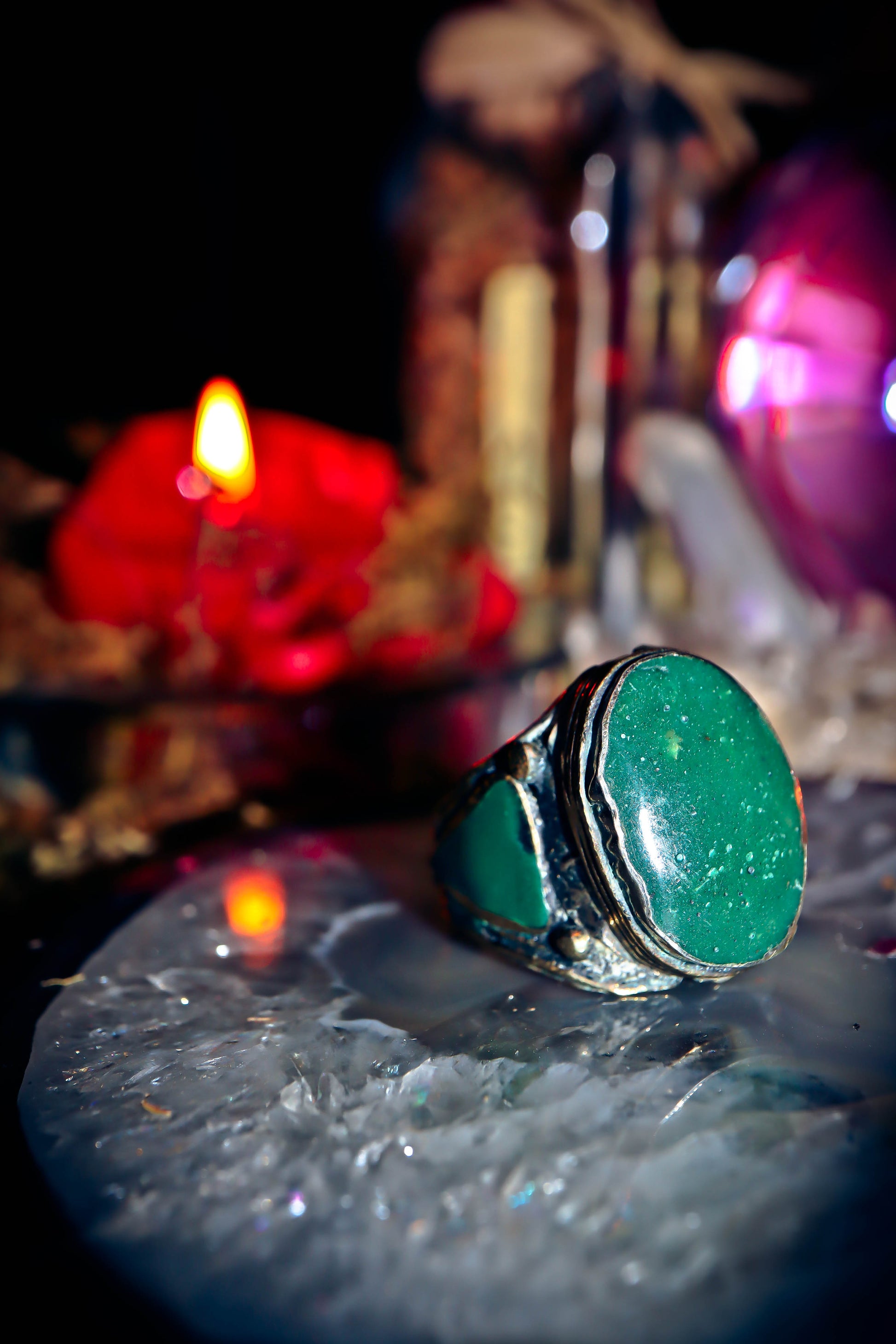 ANUNNAKI Alien UFO Wealth Djinn Genie Haunted Spell Ring