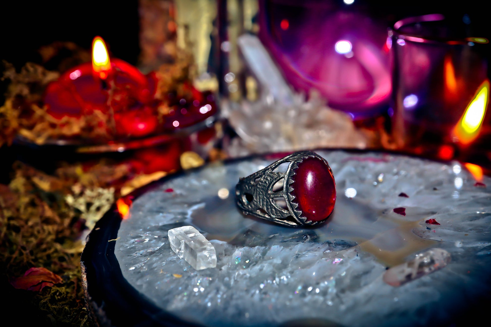 Haunted Genie FIRE DJINN Elite Marid Djinn Spellcast Ring!