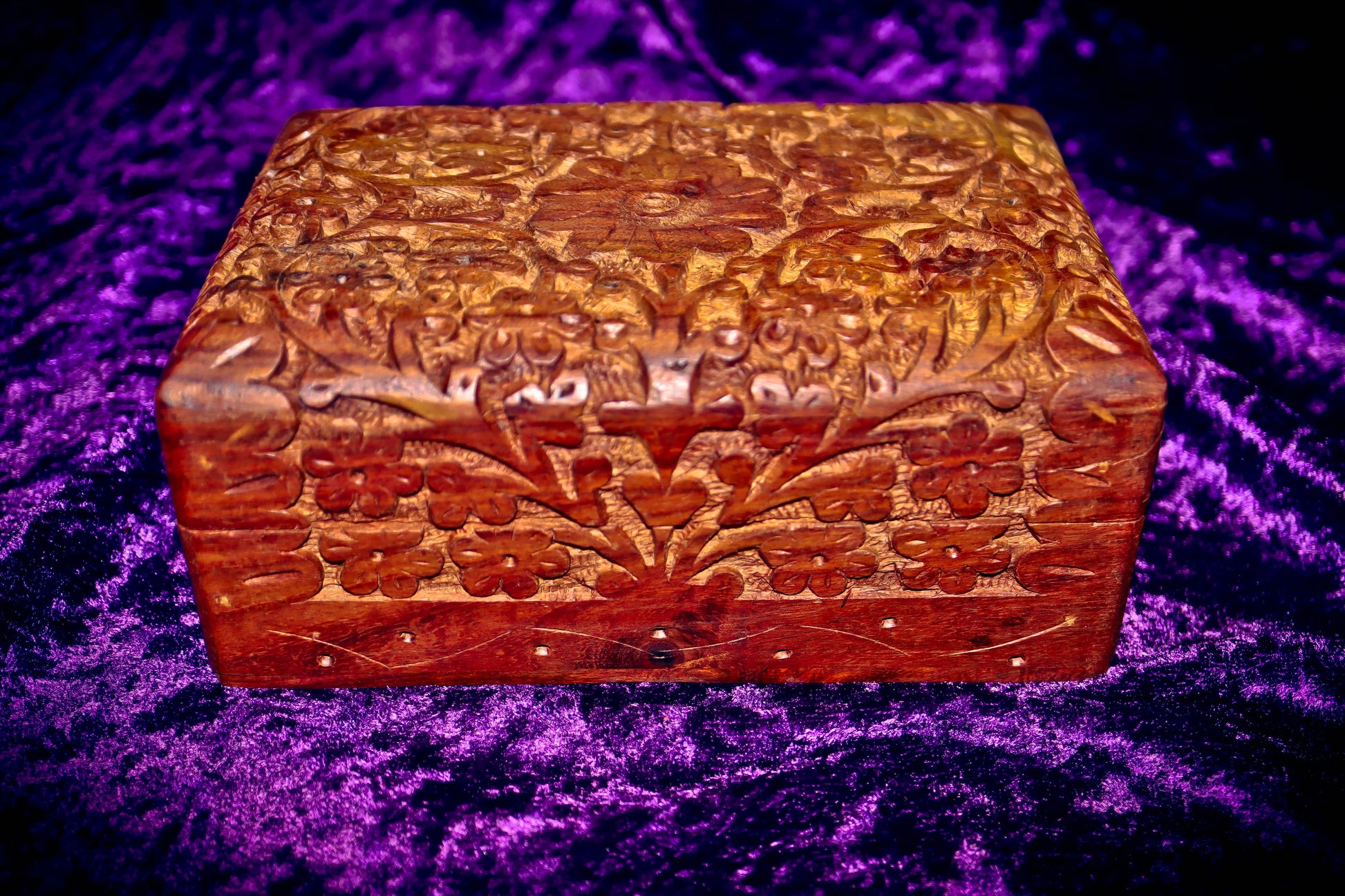 Haunted MAGIC SPELL BOX Charging Energy Portal Chest Witchcraft Spell Wooden Jewelry Box!