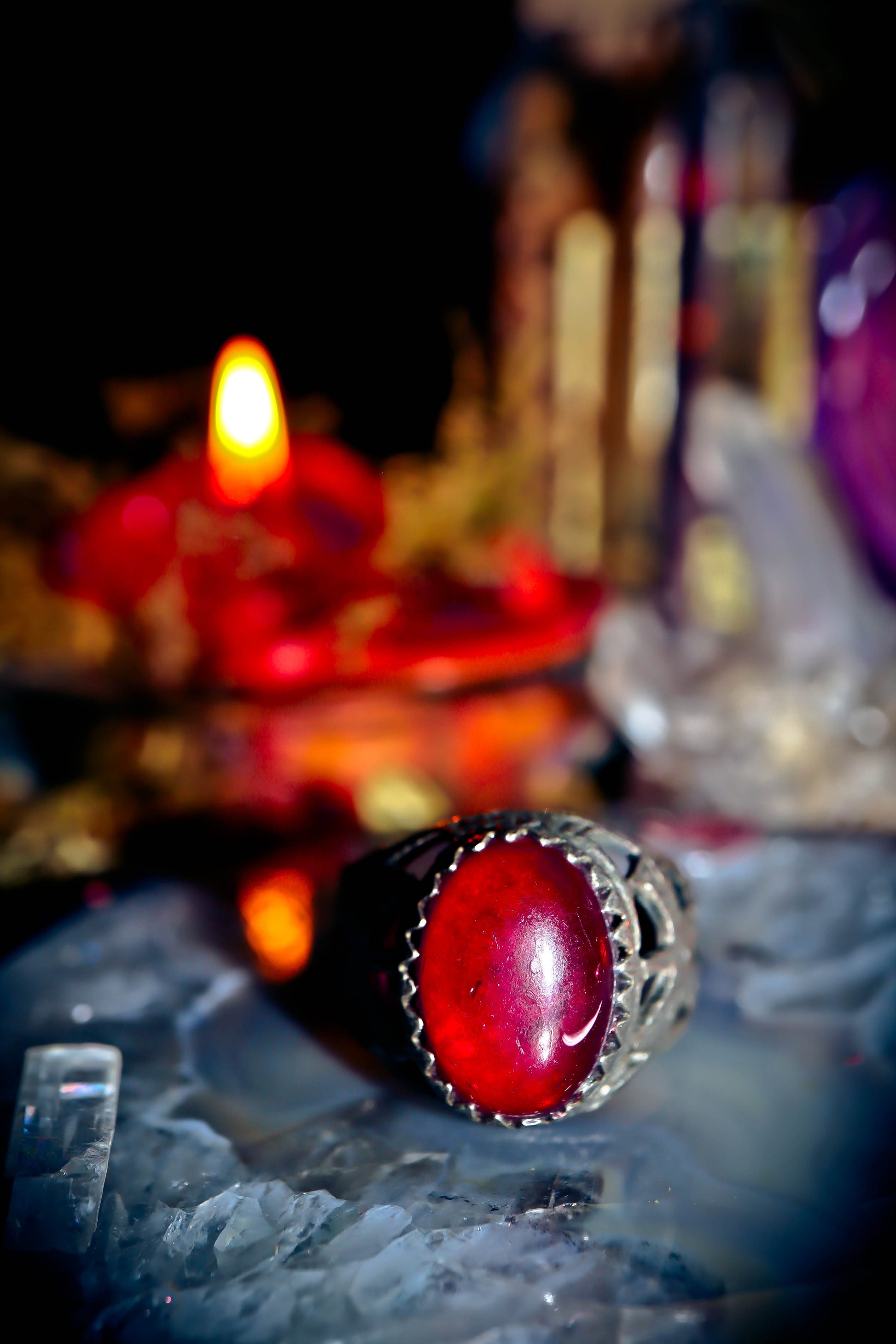 Haunted Mystic Marid Djinn Genie Occult Spell Ring