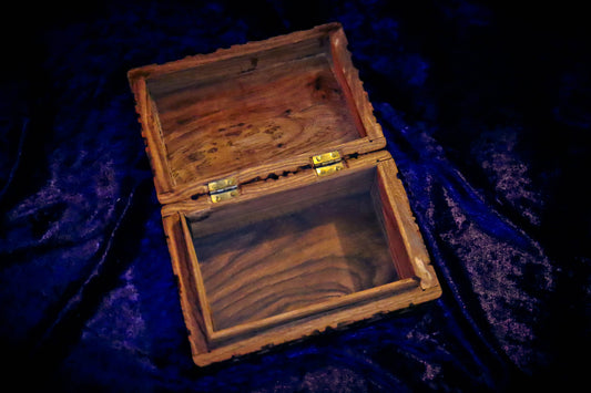 MAGIC BOX Charging Energy Portal Chest Witchcraft Spell Wooden Jewelry Box!