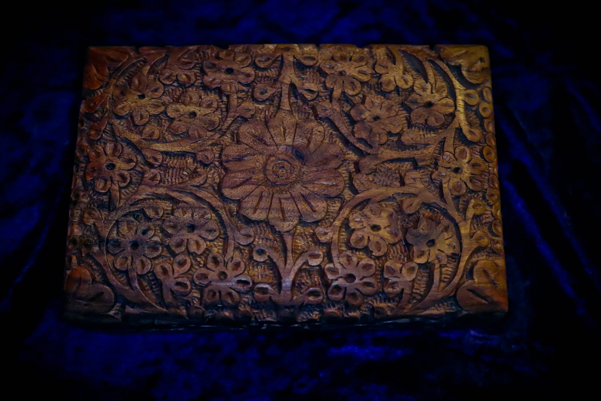 Haunted MAGIC Charging Energy Portal Chest Witchcraft Spell Wooden Jewelry Box!