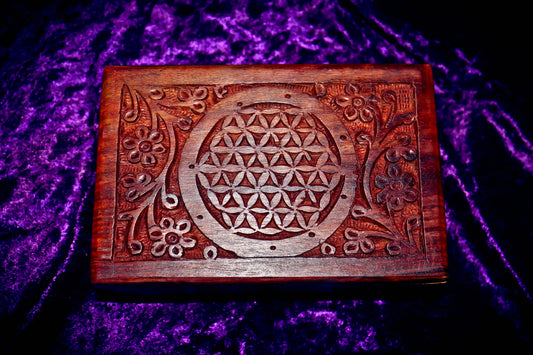 MERLIN ALCHEMY BOX! Haunted Magic Charging Chest Portal of Wishes MAGNIFY The Power of Any Metaphysical Item x10! Gain Wishes & Boost Power! 4x6 Inches